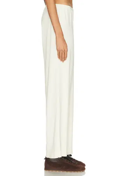 DONNI. The Baby Rib Scallop Pant | Thumbnail 3 DONNI. The Baby Rib Scallop Pant | Thumbnail 3