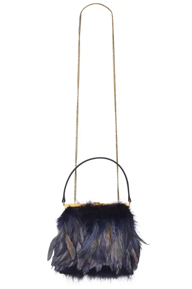 Saint Laurent Nuit Blanche Chain Bag
