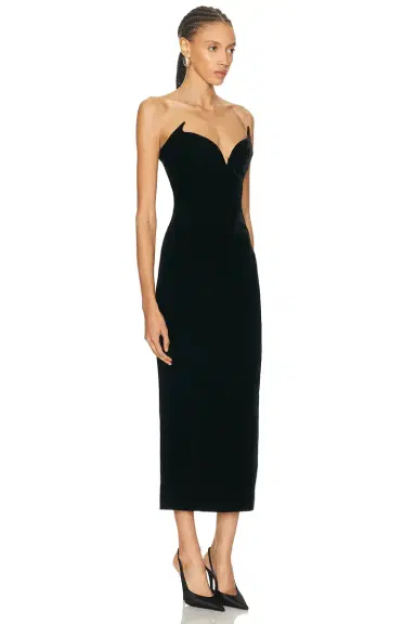 Mugler Sleeveless Gown | Thumbnail 2 Mugler Sleeveless Gown | Thumbnail 2