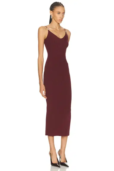 Versace Knit Midi Dress | Thumbnail 2 Versace Knit Midi Dress | Thumbnail 2