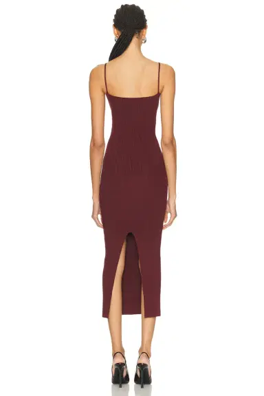 Versace Knit Midi Dress | Thumbnail 3 Versace Knit Midi Dress | Thumbnail 3