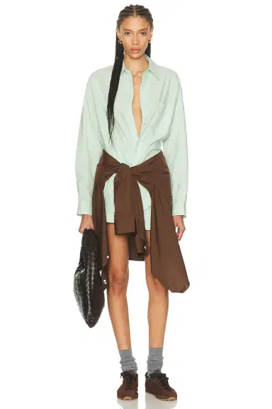 Matteau Relaxed Button Down Top | Thumbnail 4