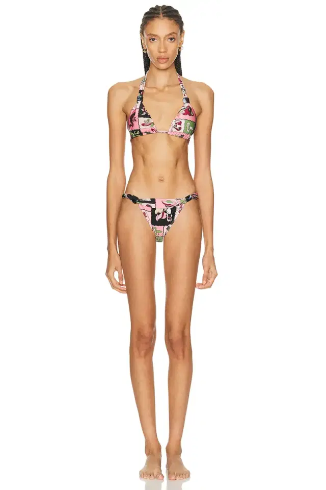 ADRIANA DEGREAS Inamorata Triangle Bikini Set