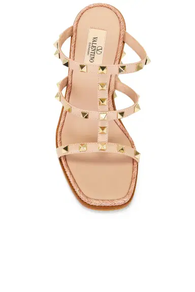 Valentino Garavani Rockstud Espadrille Mule | Thumbnail 4 Valentino Garavani Rockstud Espadrille Mule | Thumbnail 4