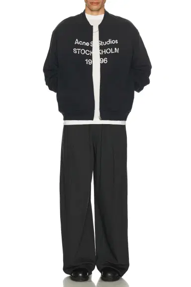 Acne Studios University Zip Up | Thumbnail 2 Acne Studios University Zip Up | Thumbnail 2