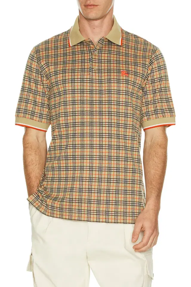 Burberry Pelham Check Polo