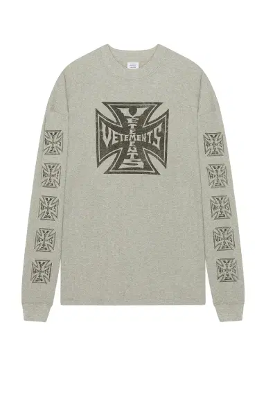 Vetements Biker Cross Waffle Longsleeve Tee | Thumbnail 5 Vetements Biker Cross Waffle Longsleeve Tee | Thumbnail 5