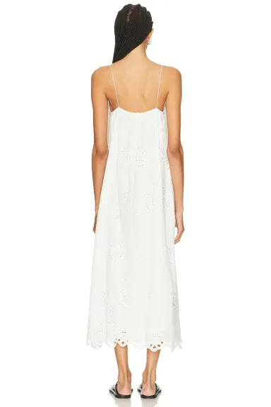 Matteau Broderie Cami Midi Dress | Thumbnail 3