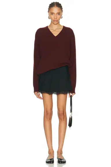 Maison Margiela V-Neck Sweater | Thumbnail 4 Maison Margiela V-Neck Sweater | Thumbnail 4