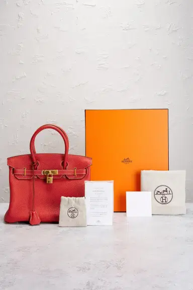 HERMÈS Togo Birkin 30 Handbag | Thumbnail 10
