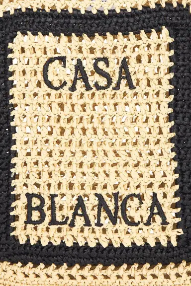 Casablanca Raffia Tote Bag | Thumbnail 7 Casablanca Raffia Tote Bag | Thumbnail 7