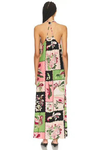 ADRIANA DEGREAS Inamorata Straps Maxi Dress | Thumbnail 3 ADRIANA DEGREAS Inamorata Straps Maxi Dress | Thumbnail 3