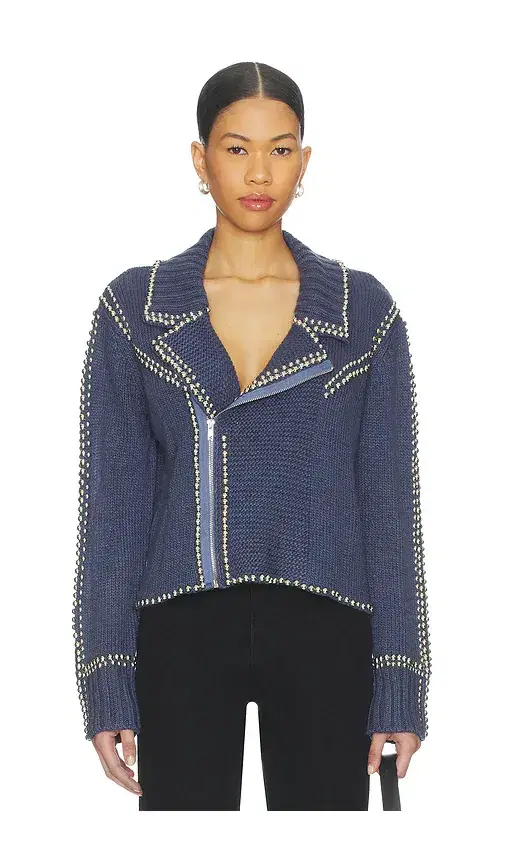 Cropped Moto Robe