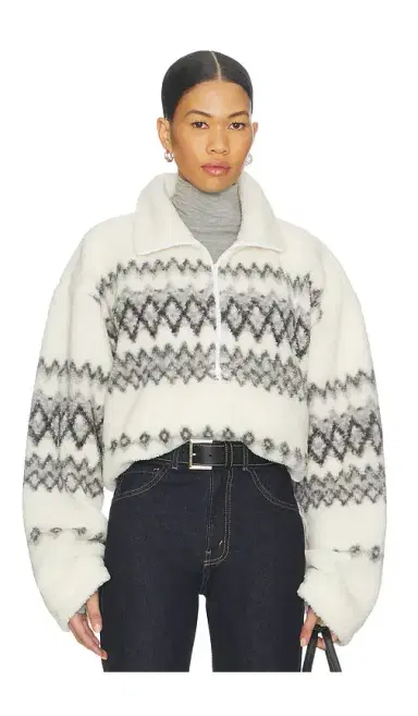 Lovers and Friends Billie Half Zip Pullover | Thumbnail 2