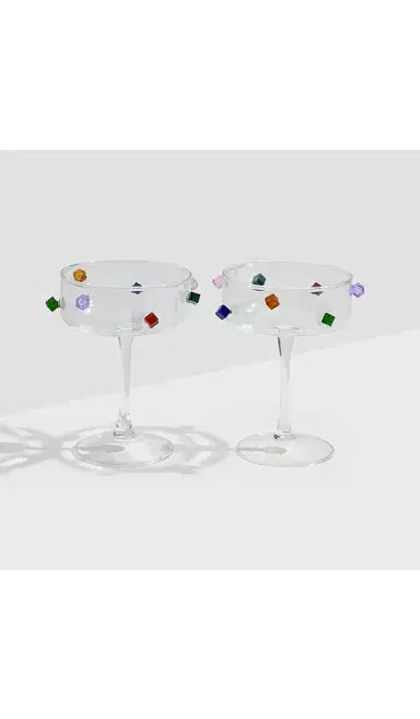 FAZEEK Jewel Coupes Set Of 2 | Thumbnail 2