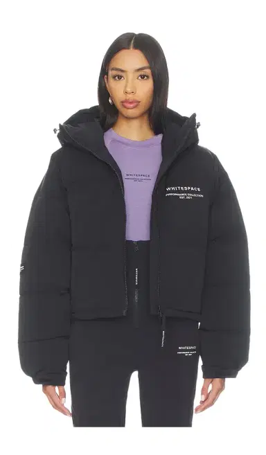 Whitespace Cropped Puffer Jacket | Thumbnail 2 Whitespace Cropped Puffer Jacket | Thumbnail 2
