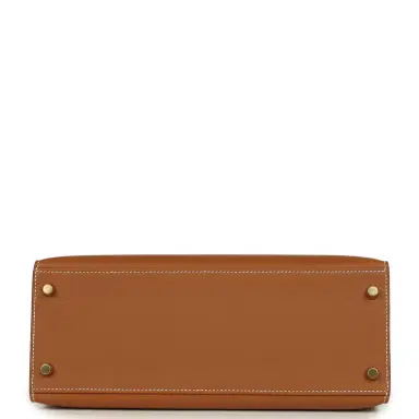HERMÈS Hermes Kelly Sellier 28 Gold Epsom Gold Hardware | Thumbnail 6 HERMÈS Hermes Kelly Sellier 28 Gold Epsom Gold Hardware | Thumbnail 6