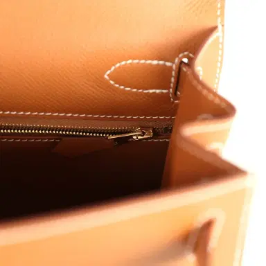 HERMÈS Hermes Kelly Sellier 28 Gold Epsom Gold Hardware | Thumbnail 9 HERMÈS Hermes Kelly Sellier 28 Gold Epsom Gold Hardware | Thumbnail 9