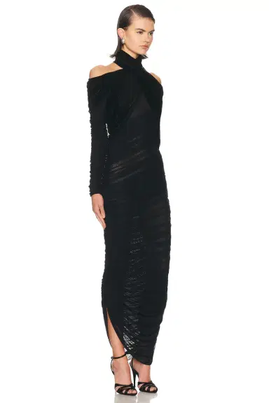 Mugler Long Sleeve Dress | Thumbnail 2 Mugler Long Sleeve Dress | Thumbnail 2