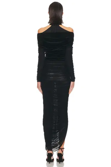 Mugler Long Sleeve Dress | Thumbnail 3 Mugler Long Sleeve Dress | Thumbnail 3