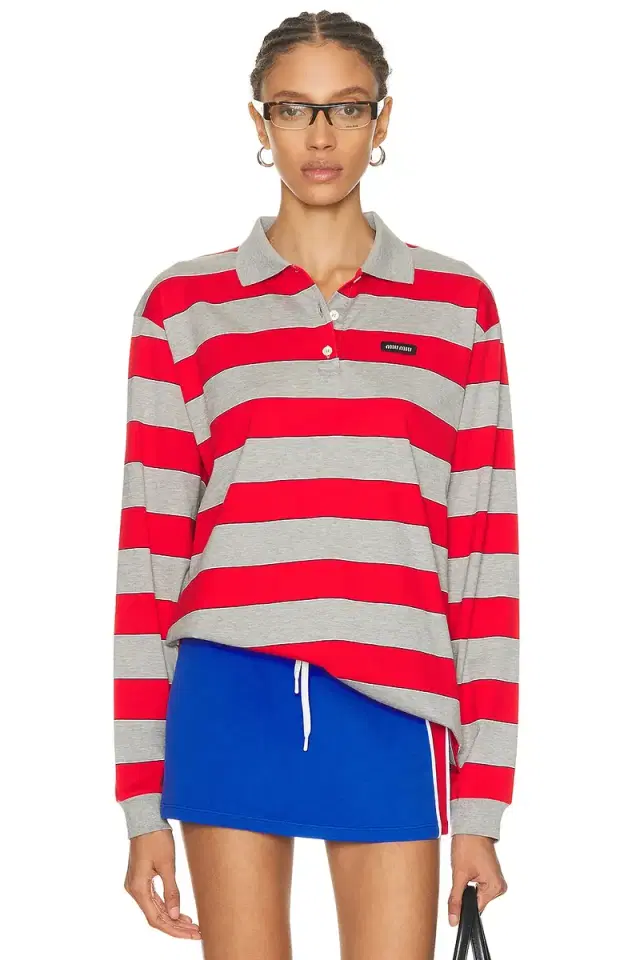Long Sleeve Polo Top