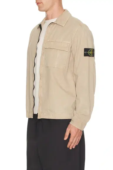 Stone Island Brushed Cotton Canvas Overshirt | Thumbnail 2 Stone Island Brushed Cotton Canvas Overshirt | Thumbnail 2