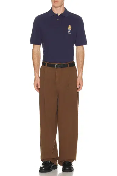 Polo Ralph Lauren Short Sleeve Basic Mesh Novelty Bear Polo | Thumbnail 5
