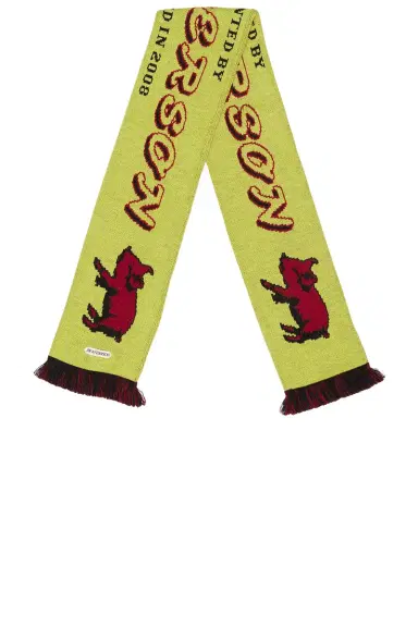 JW Anderson Piglet Football Scarf | Thumbnail 1 JW Anderson Piglet Football Scarf | Thumbnail 1