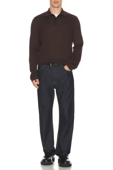 SAMSOE SAMSOE Sarowan Long Sleeve Polo | Thumbnail 5