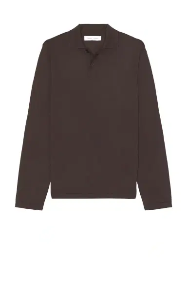 SAMSOE SAMSOE Sarowan Long Sleeve Polo | Thumbnail 6
