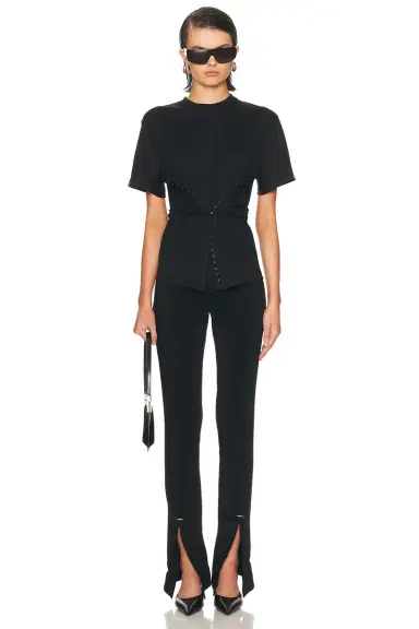 Mugler Straight Leg Pant | Thumbnail 5
