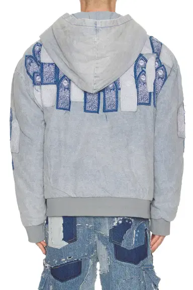 Who Decides War by Ev Bravado Fly Away Work Jacket | Thumbnail 2