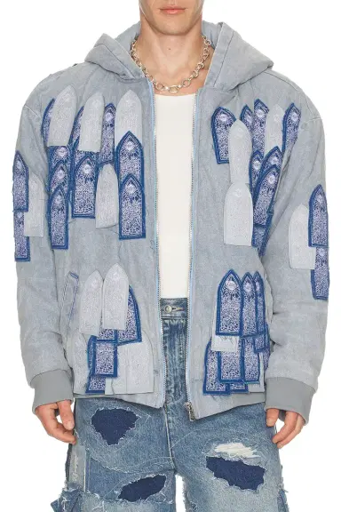 Who Decides War by Ev Bravado Fly Away Work Jacket | Thumbnail 1