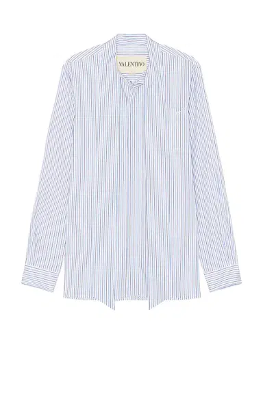 Valentino Classic Stripe Long Sleeve Shirt | Thumbnail 4
