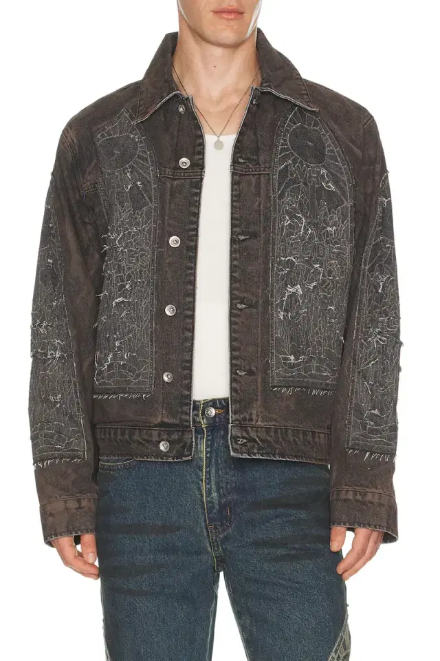 Who Decides War by Ev Bravado Mechanic Trucker Jacket