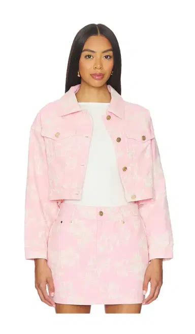 Kulani Kinis Pixie Cropped Denim Jacket | Thumbnail 1