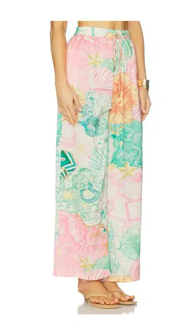 Kulani Kinis Draw String Resort Wide Leg Pant | Thumbnail 2