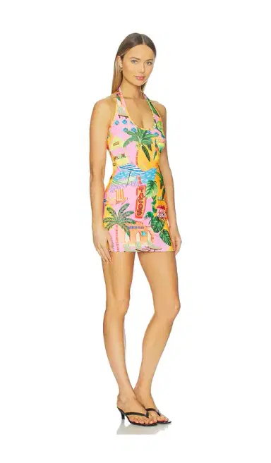 Kulani Kinis Halter Mini Dress | Thumbnail 2