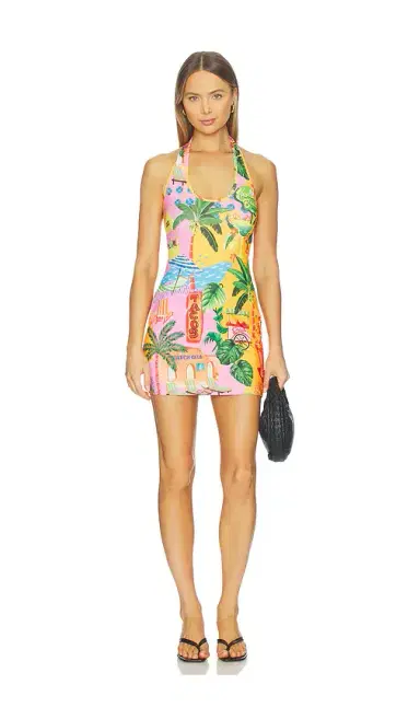 Kulani Kinis Halter Mini Dress | Thumbnail 1