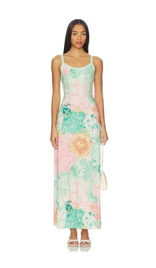 Scoop Low Back Maxi Dress
