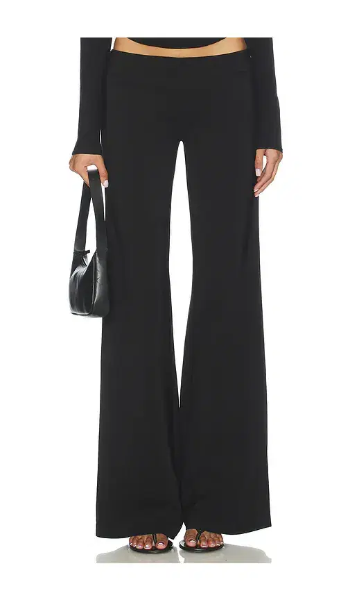 Low Waist Tailored Trousers