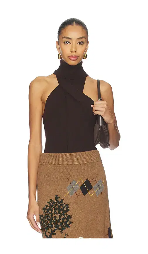 Monse Twist Front Top