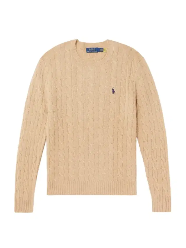 Logo-Embroidered Cable-Knit Wool and Cashmere-Blend Sweater - Men