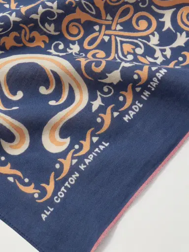KAPITAL Antler Naja Printed Cotton-Voile Bandana - Men | Thumbnail 3