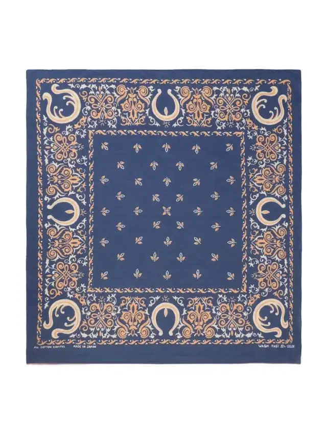 KAPITAL Antler Naja Printed Cotton-Voile Bandana - Men