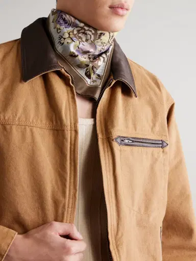 KAPITAL Peckish Maria Printed Cotton-Voile Bandana - Men | Thumbnail 2