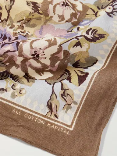 KAPITAL Peckish Maria Printed Cotton-Voile Bandana - Men | Thumbnail 3