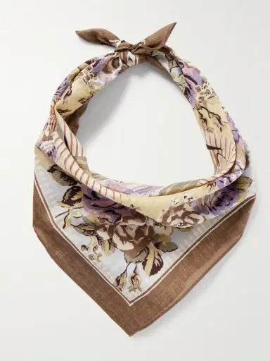 KAPITAL Peckish Maria Printed Cotton-Voile Bandana - Men | Thumbnail 4
