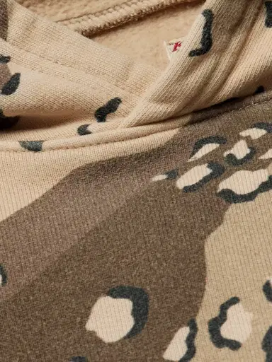 KAPITAL Peckish Choco-Chip Printed Cotton Hoodie - Men | Thumbnail 4 KAPITAL Peckish Choco-Chip Printed Cotton Hoodie - Men | Thumbnail 4
