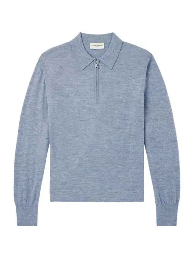 Bene Merino Wool Half-Zip Polo Shirt - Men